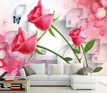 Fresh Red Roses Wallpaper AJ Wallpaper 