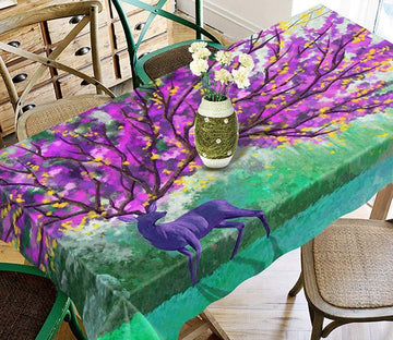 3D Animal Tree 625 Tablecloths Wallpaper AJ Wallpaper 