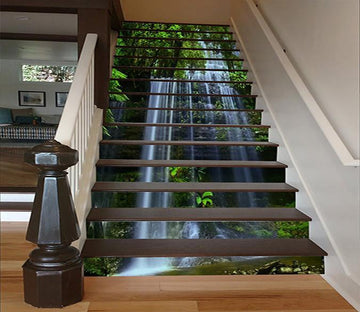 3D Pure Waterfall 1402 Stair Risers Wallpaper AJ Wallpaper 