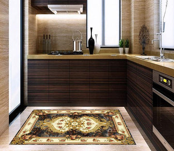 3D Elegant Vine Pattern 172 Kitchen Mat Floor Mural Wallpaper AJ Wallpaper 