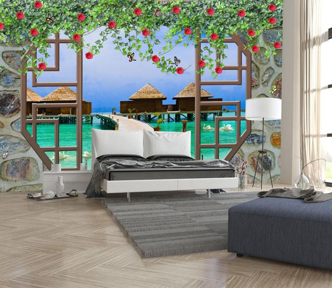 Sightseeing Pavilion Wallpaper AJ Wallpaper 2 