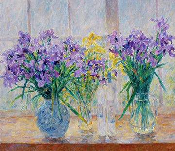 Windowsill Flowers Wallpaper AJ Wallpaper 