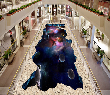 3D Space Floor Mural Wallpaper AJ Wallpaper 2 