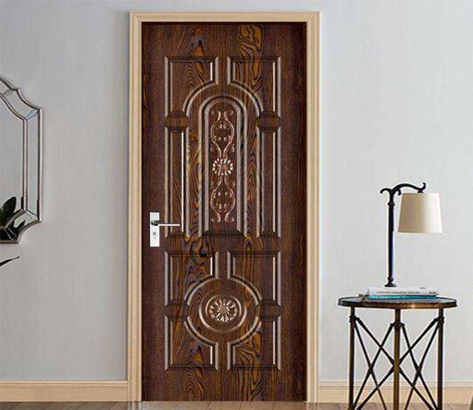 3D Wooden Gate Patterns 44 Door Mural Wallpaper AJ Wallpaper 