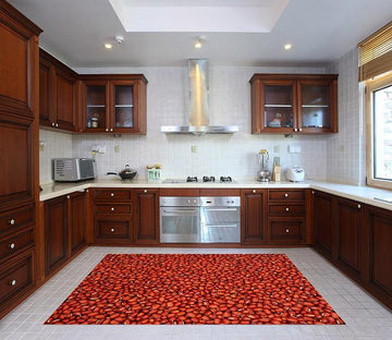 3D Red Beans 561 Kitchen Mat Floor Mural Wallpaper AJ Wallpaper 