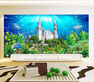 Seabed Castle Wallpaper AJ Wallpaper 2 