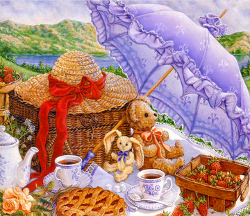 Romantic Picnic Wallpaper AJ Wallpaper 