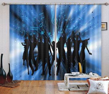 3D Carnival People 2413 Curtains Drapes Wallpaper AJ Wallpaper 