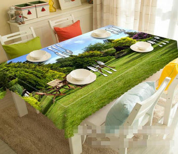 3D Grassland Scenery 1297 Tablecloths Wallpaper AJ Wallpaper 