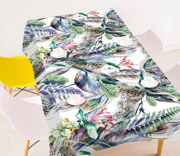 3D Leaves Feathers 337 Tablecloths Wallpaper AJ Wallpaper 