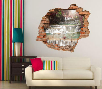 3D Beautiful River 218 Broken Wall Murals Wallpaper AJ Wallpaper 
