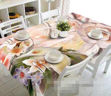 3D Various Flowers Artwork 1083 Tablecloths Wallpaper AJ Wallpaper 