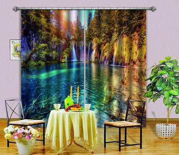 3D Beautiful Lake 645 Curtains Drapes Wallpaper AJ Wallpaper 