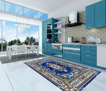3D Classic Pattern 044 Kitchen Mat Floor Mural Wallpaper AJ Wallpaper 
