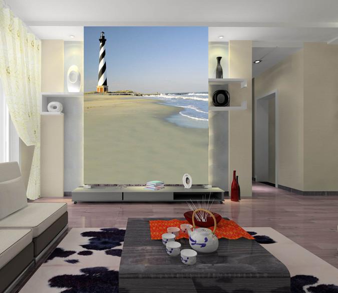 Beach Tall Tower Wallpaper AJ Wallpaper 