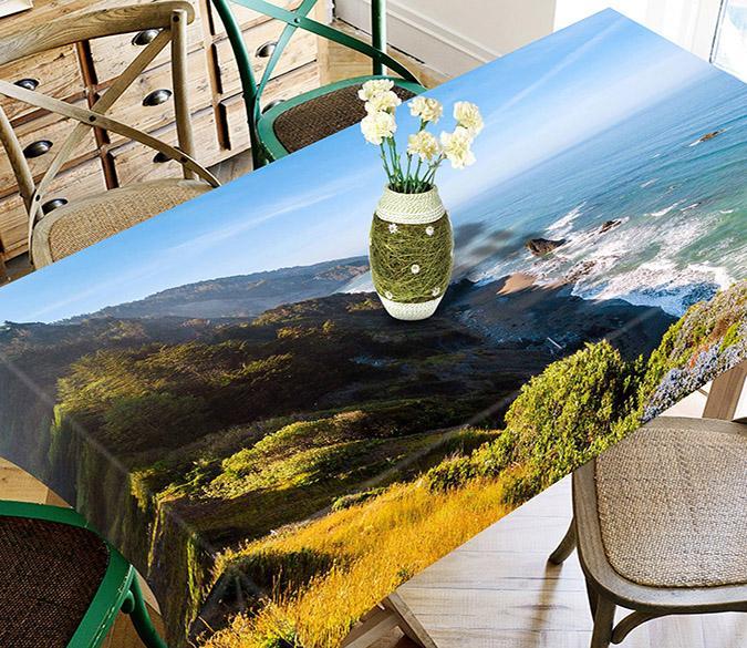 3D Coast Scenery 773 Tablecloths Wallpaper AJ Wallpaper 