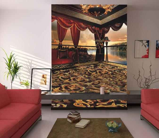 Luxury Pavilion Wallpaper AJ Wallpaper 