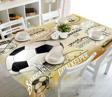 3D Football Pattern 1363 Tablecloths Wallpaper AJ Wallpaper 