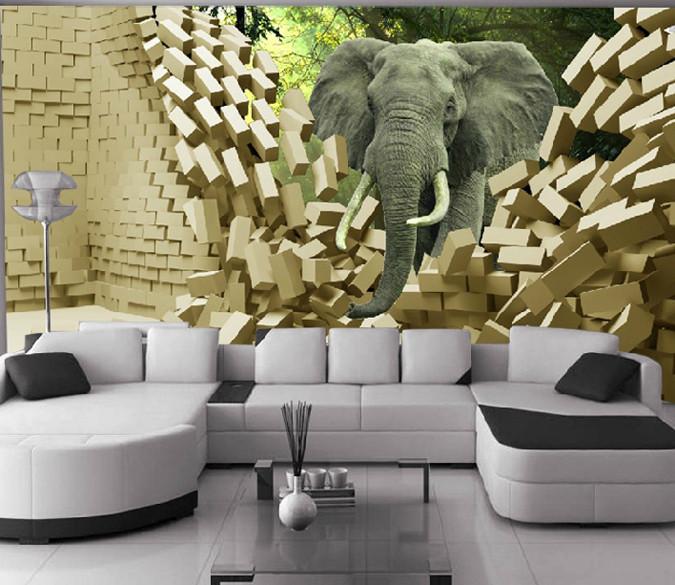 Elephant Wallpaper AJ Wallpaper 