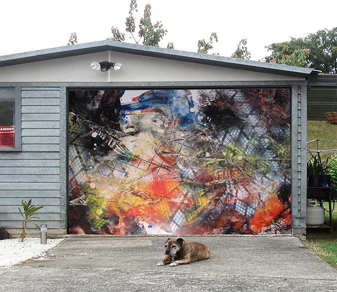 3D Color Painting 99 Garage Door Mural Wallpaper AJ Wallpaper 