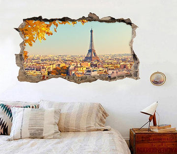 3D Paris Scenery 342 Broken Wall Murals Wallpaper AJ Wallpaper 