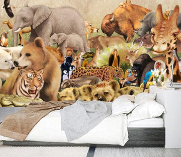 3D Zoo Elephant 042 Wallpaper AJ Wallpaper 