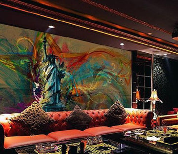 Liberty Graffiti Wallpaper AJ Wallpaper 