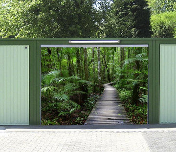 3D Forest Wood Path 431 Garage Door Mural Wallpaper AJ Wallpaper 