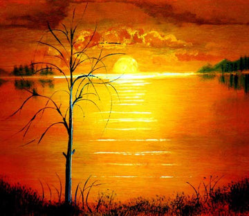 Lake Sunset Wallpaper AJ Wallpaper 