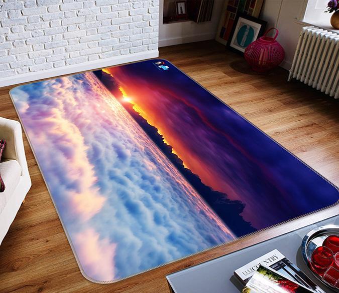 3D Stunning Sunrise Scenery 218 Non Slip Rug Mat Mat AJ Creativity Home 