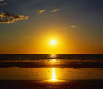 Vast Beach Sunset Wallpaper AJ Wallpaper 