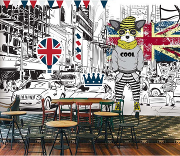 3D Car Dog 128 Wallpaper AJ Wallpaper 