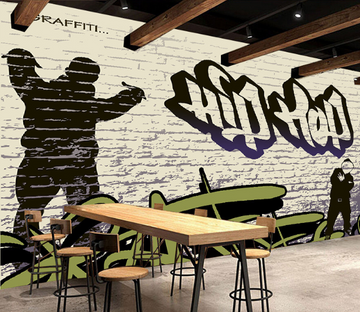 Hip-Hop Graffiti Wallpaper AJ Wallpaper 2 