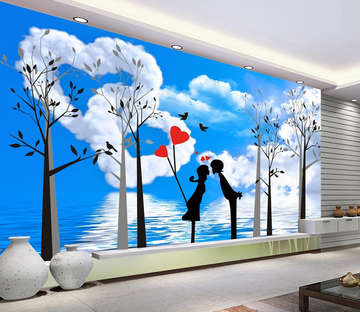 Romantic Lovers Wallpaper AJ Wallpaper 
