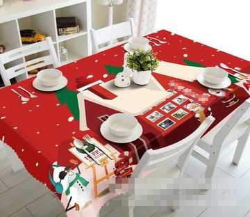 3D Santa Claus House 1477 Tablecloths Wallpaper AJ Wallpaper 