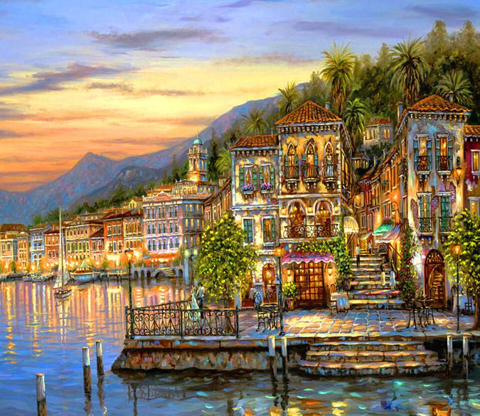 Prosperous Dock Wallpaper AJ Wallpaper 