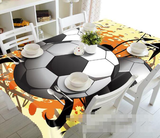 3D Football 1397 Tablecloths Wallpaper AJ Wallpaper 