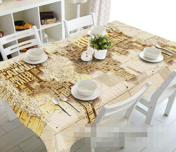 3D World Map 1072 Tablecloths Wallpaper AJ Wallpaper 