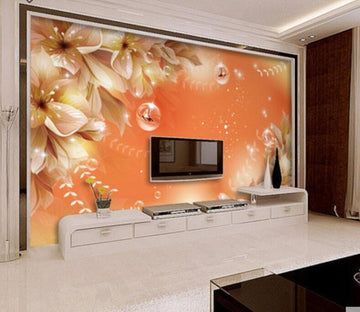 Shimmering Flowers 1 Wallpaper AJ Wallpaper 