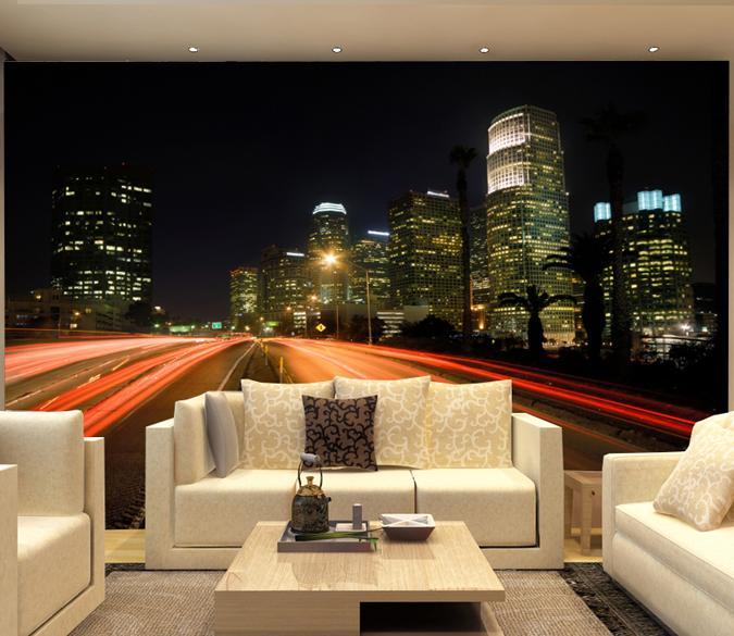 3D Night Building 635 Wallpaper AJ Wallpaper 