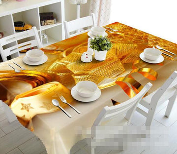 3D Christmas Decorative Ribbons 1431 Tablecloths Wallpaper AJ Wallpaper 