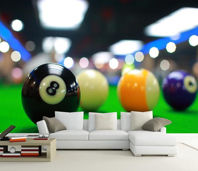 3D Billiard Board 605 Wallpaper AJ Wallpaper 