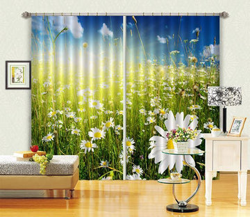 3D Lush Wildflowers 152 Curtains Drapes Wallpaper AJ Wallpaper 