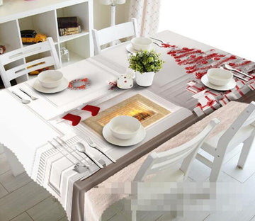 3D Christmas Tree 1259 Tablecloths Wallpaper AJ Wallpaper 