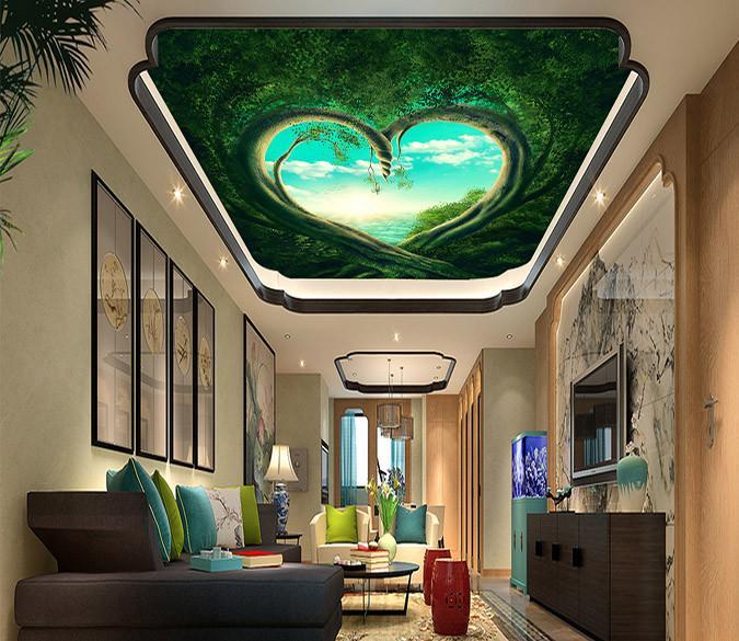 Romantic Trees Couple Wallpaper AJ Wallpaper 