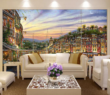 3D Small Town Flowers 148 Wallpaper AJ Wallpaper 