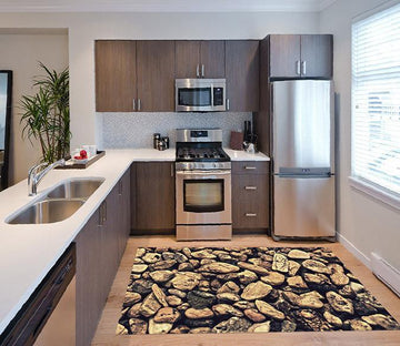 3D Mottled Stones 500 Garage Door Mural Wallpaper AJ Wallpaper 