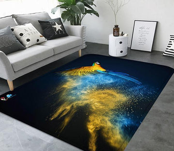 3D Flying Parrot 107 Non Slip Rug Mat Mat AJ Creativity Home 