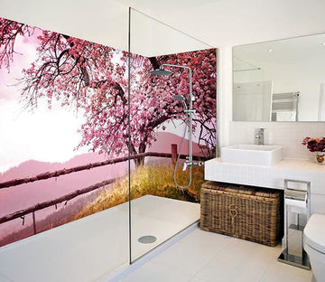 3D Flowering Tree 80 Bathroom Wallpaper Wallpaper AJ Wallpaper 