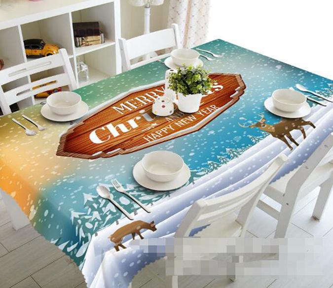 3D Christmas 1359 Tablecloths Wallpaper AJ Wallpaper 